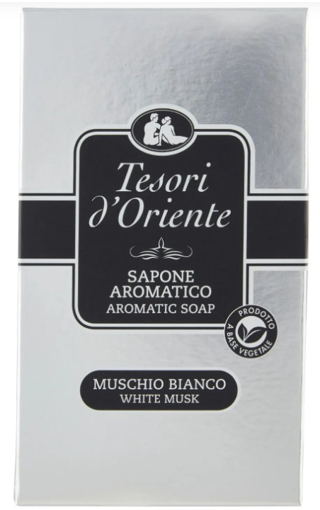 Tesori d'Oriente Muschio Bianco Sapone Aromatico 125 g